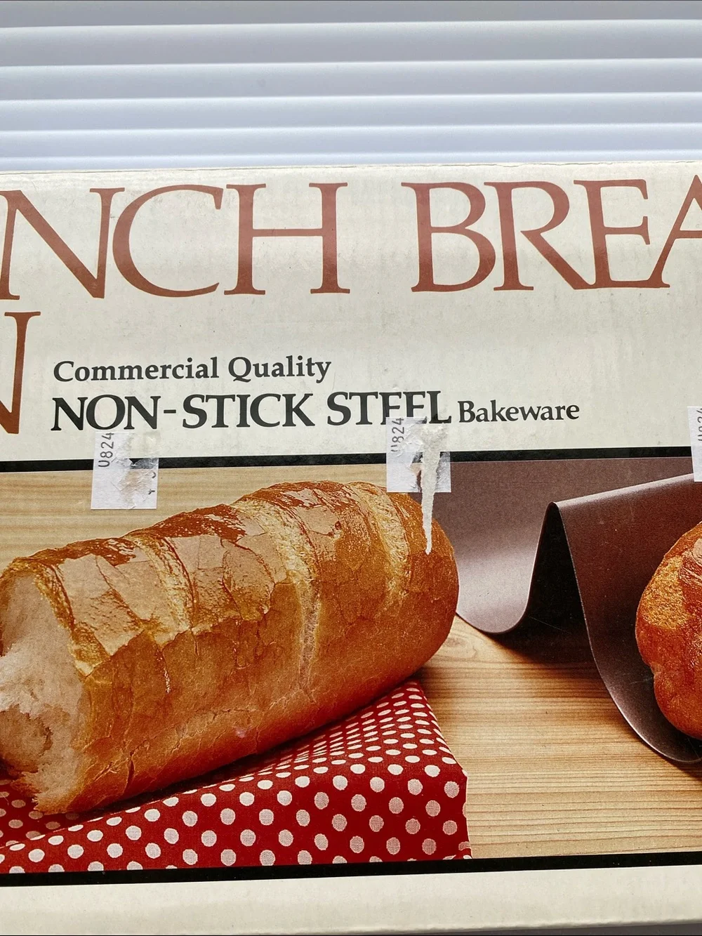 NIB, ROSHCO Baker’s Advantage French Bread Pan, new old stock